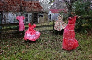 Fearing for Her Hummels, Mattie Isabel Brought the Samba Lessons Outside